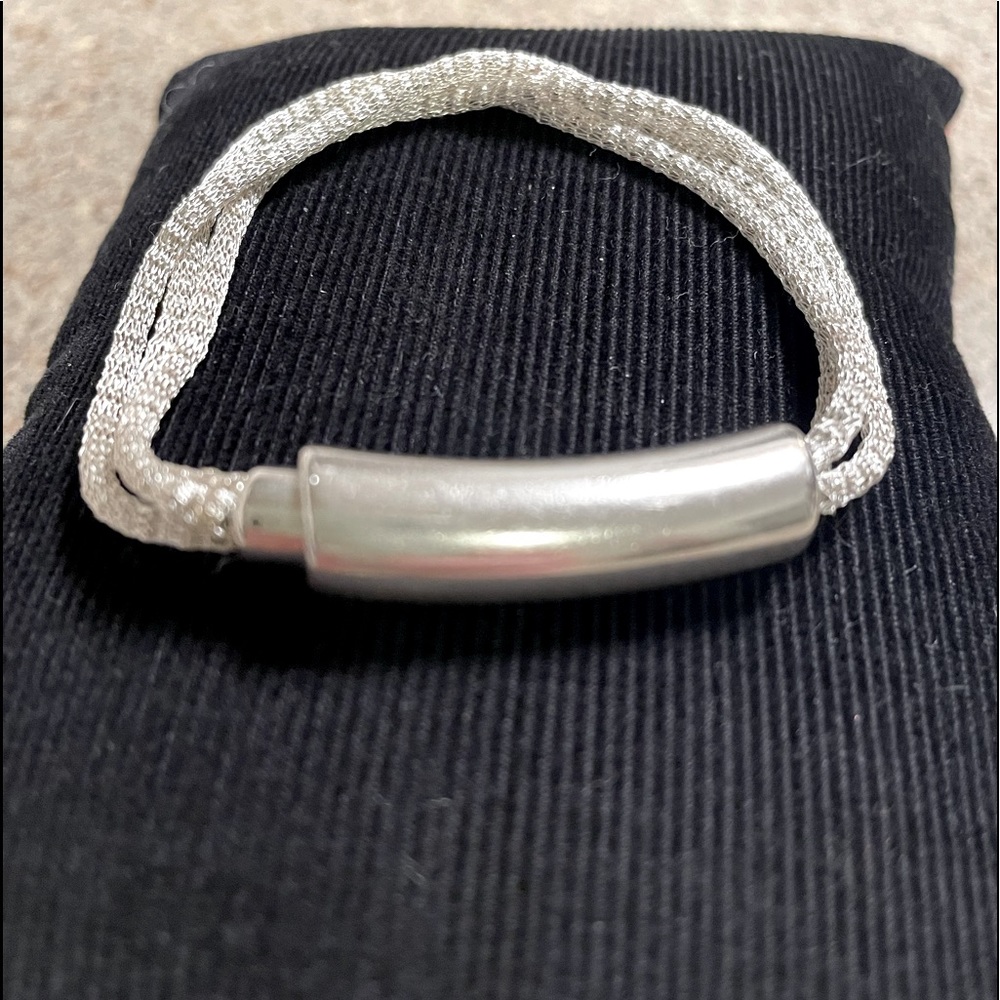 Nordstrom silver magnetic bracelet